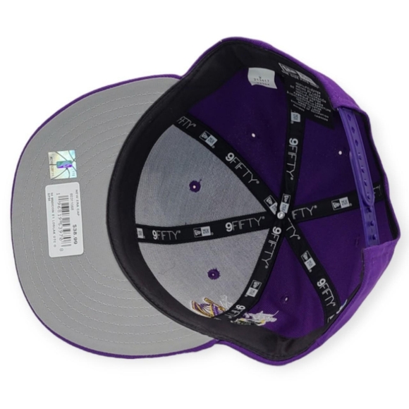 New Mens Los Angeles Lakers Snapback Cap Hat - Picture 4 of 5